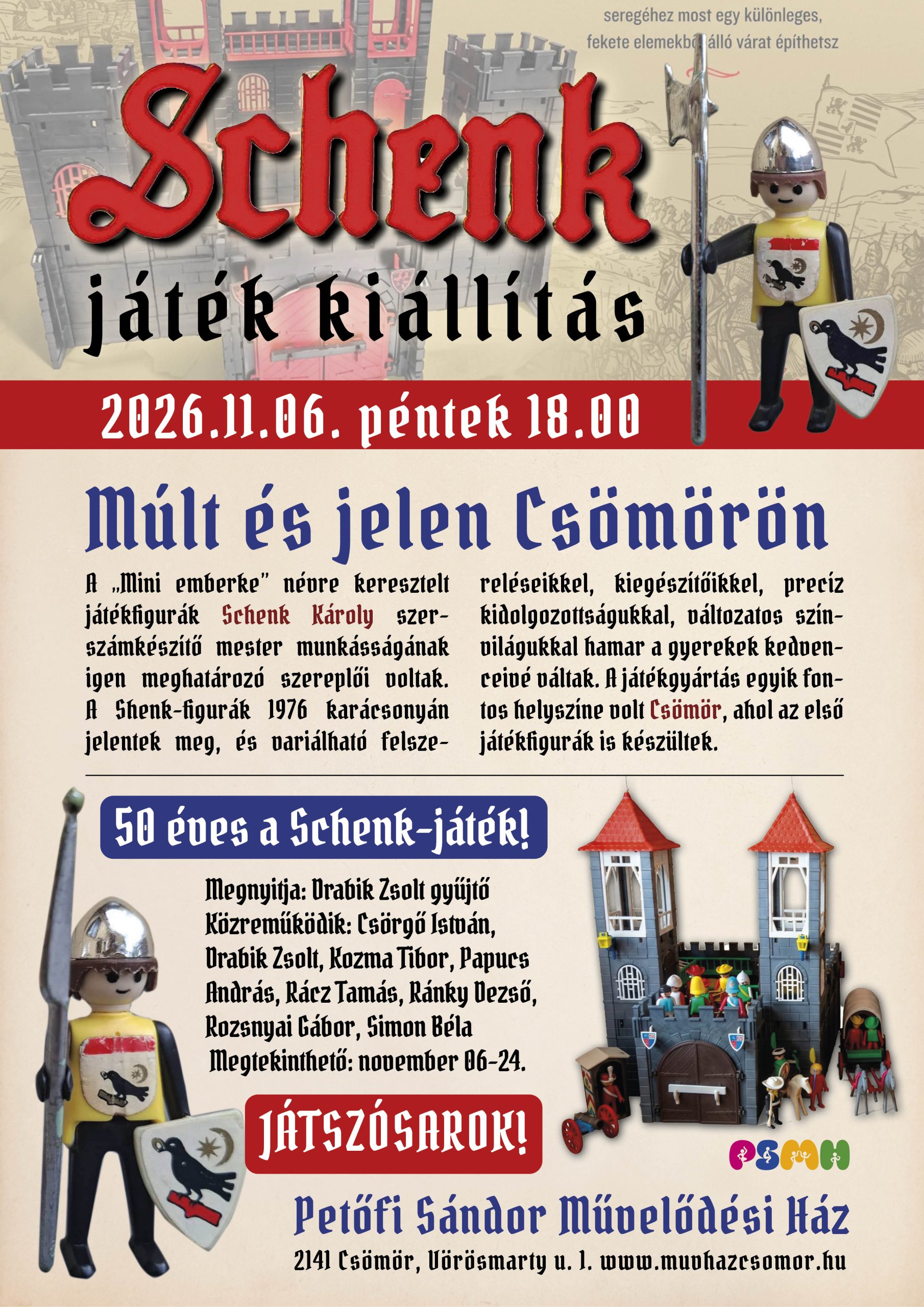 Schenk játék Csömörön